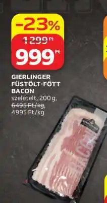 Auchan GIERLINGER FÜSTÖLT-FŐTT BACON ajánlat
