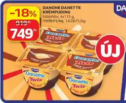 Auchan Danone Danette Krémpuding ajánlat