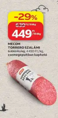 Auchan Mecom Torrero szalámi ajánlat