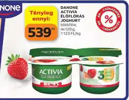 Auchan DANONE Activia élőflórás joghurt ajánlat