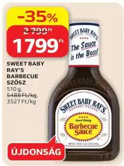 Auchan SWEET BABY RAY’S BARBECUE SZÓSZ ajánlat