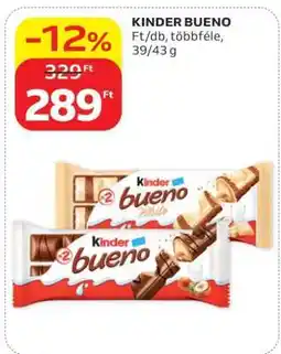 Auchan KINDER Bueno ajánlat