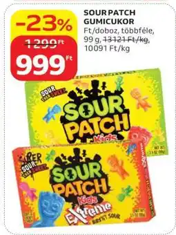 Auchan Sour Patch GumiCukor ajánlat