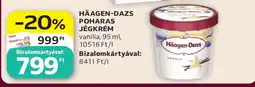 Auchan HÄAGEN-DAZS POHARAS JÉGKRÉM ajánlat