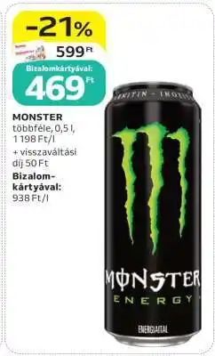 Auchan MONSTER ajánlat