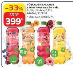 Auchan Vöslauer Balance Szénsavas Ásványvíz ajánlat