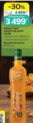 Auchan BERENTZEN SMOOTHIE SHOT LIKŐR ajánlat