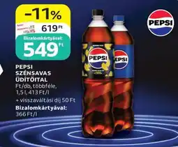 Auchan Pepsi szénsavas üdítőital ajánlat