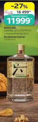 Auchan Roku Gin ajánlat