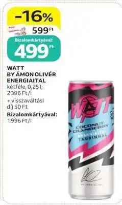 Auchan WATT BY ÁMON OLIVÉR ENERGIAITAL ajánlat