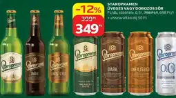 Auchan STAROPRAMEN ÜVEGES VAGY DOBOZOS SÖR ajánlat