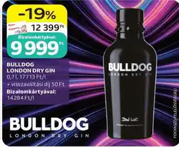 Auchan BULLDOG LONDON DRY GIN ajánlat