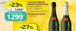 Auchan Szovjetszkoje Igrisztoje Pezsgő ajánlat