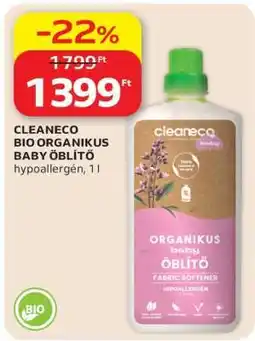 Auchan CLEANECO BIO ORGANIKUS BABY ÖBLÍTŐ ajánlat