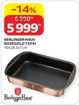 Auchan BERLINGER HAUS ROSEGOLD TEPSI ajánlat