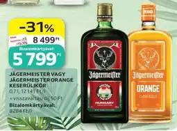 Auchan Jägermeister vagy Jägermeister Orange Keserűlikőr ajánlat