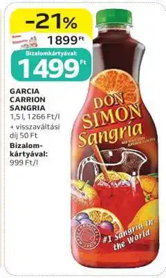 Auchan GARCIA CARRION SANGRIA ajánlat