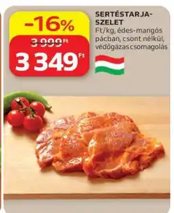 Auchan Sertéstarja szelet ajánlat