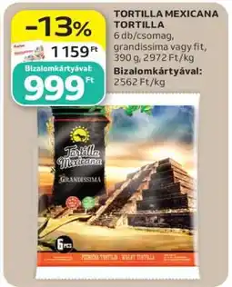 Auchan Tortilla Mexicana Tortilla ajánlat
