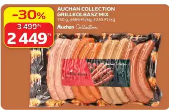 Auchan AUCHAN COLLECTION GRILLKOLBÁSZ MIX ajánlat