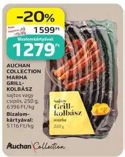 Auchan AUCHAN COLLECTION MARHA GRILL-KOLBÁSZ ajánlat