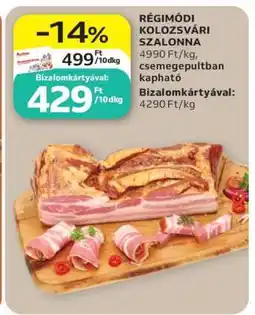 Auchan Régimódi Kolozsvári Szalonna ajánlat