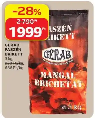 Auchan GERAB FASZÉN BRIKETT ajánlat