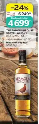 Auchan THE FAMOUS GROUSE SCOTCH WHISKY ajánlat