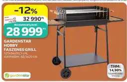Auchan GARDENSTAR HOBBY FASZENES GRILL ajánlat