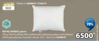 JYSK ROYAL NORDIC párna ajánlat