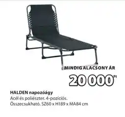 JYSK HALDEN NAPOZÓÁGY ajánlat