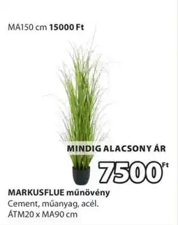 JYSK MARKUSFLUE MŰNÖVÉNY ajánlat