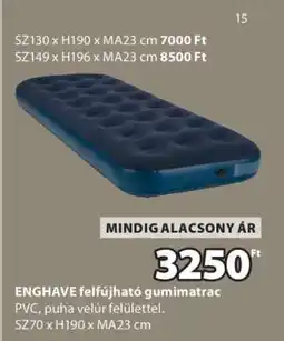 JYSK ENGHAVE felfújható gumimatrac ajánlat