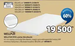 JYSK WELLPUR FRYA szürke fekvőbetét ajánlat