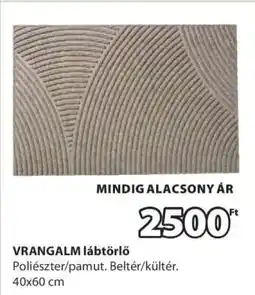 JYSK VRANGALM lábtörlő ajánlat