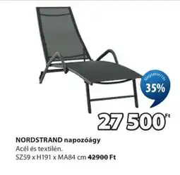 JYSK NORDSTRAND napozóágy ajánlat