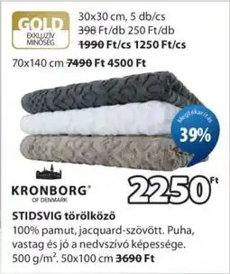 JYSK STIDSVIG törölköző ajánlat
