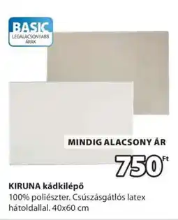 JYSK KIRUNA kádkilépő ajánlat