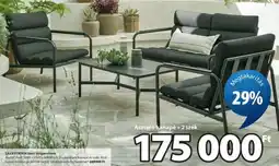 JYSK Asztal + kanapé + 2 szék ajánlat