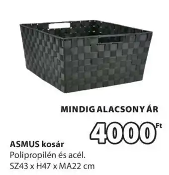 JYSK ASMUS kosár ajánlat