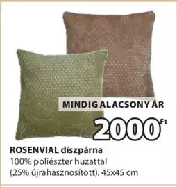 JYSK ROSENVIAL díszpárna ajánlat