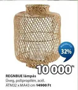 JYSK REGNBUE lámpás ajánlat