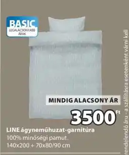 JYSK LINE ágyneműhuzat-garnitúra ajánlat