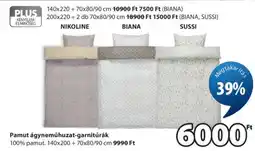 JYSK Pamut ágyneműhuzat-garnitúrák ajánlat