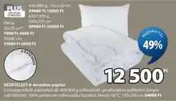 JYSK VEOFJELLET 4-évszakos paplan ajánlat