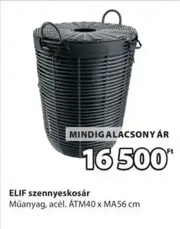 JYSK ELIF szennyeskosár ajánlat