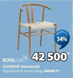 JYSK GUDERUP étkezőszék ajánlat