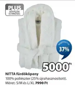 JYSK NITTA fürdőköpeny ajánlat