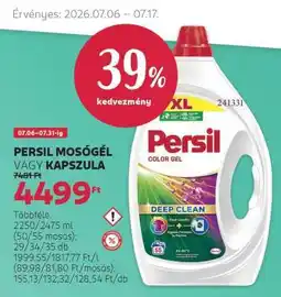 Rossmann Persil mosógél vagy kapszula ajánlat