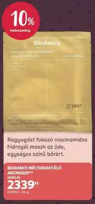 Rossmann BIODANCE MÉLYHIDRATÁLÓ ARCMASZK ajánlat